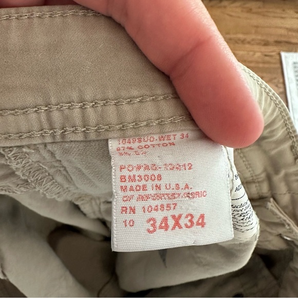 Men’s AG Adriano Goldschmied Khaki Pants 34x34 - Picture 4 of 6